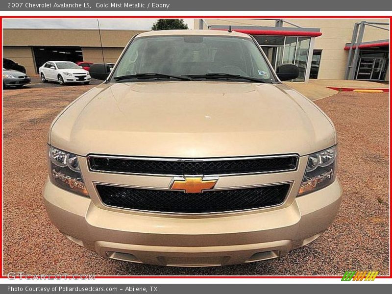 Gold Mist Metallic / Ebony 2007 Chevrolet Avalanche LS