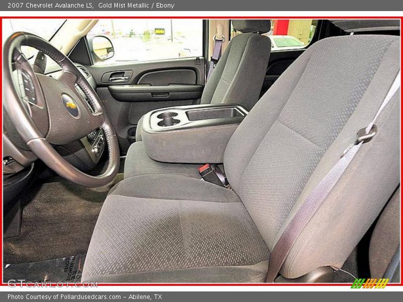 Gold Mist Metallic / Ebony 2007 Chevrolet Avalanche LS
