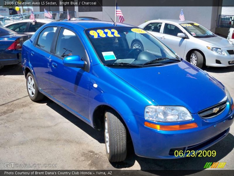 Bright Blue / Charcoal 2006 Chevrolet Aveo LS Sedan