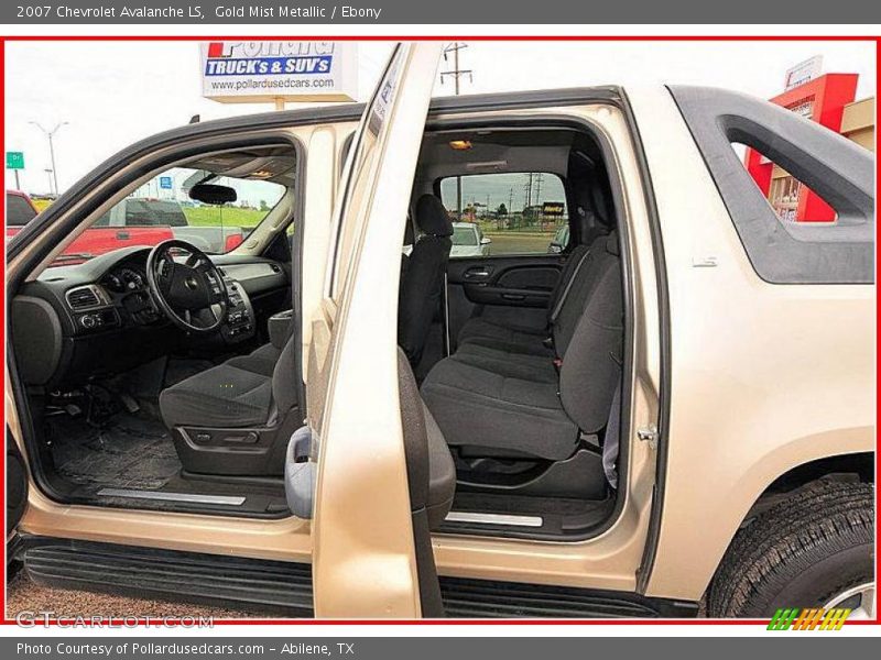 Gold Mist Metallic / Ebony 2007 Chevrolet Avalanche LS