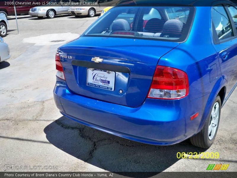 Bright Blue / Charcoal 2006 Chevrolet Aveo LS Sedan