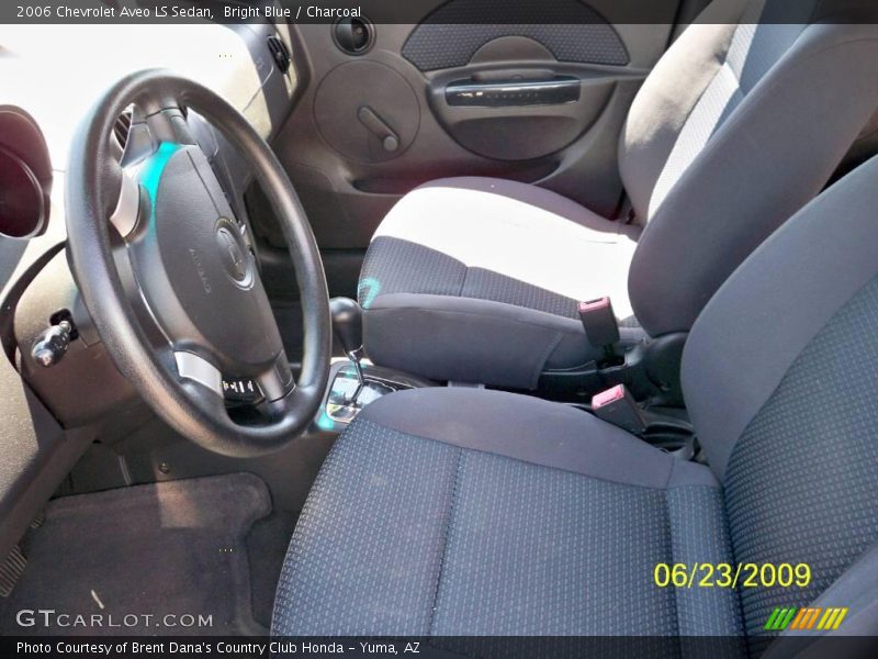 Bright Blue / Charcoal 2006 Chevrolet Aveo LS Sedan