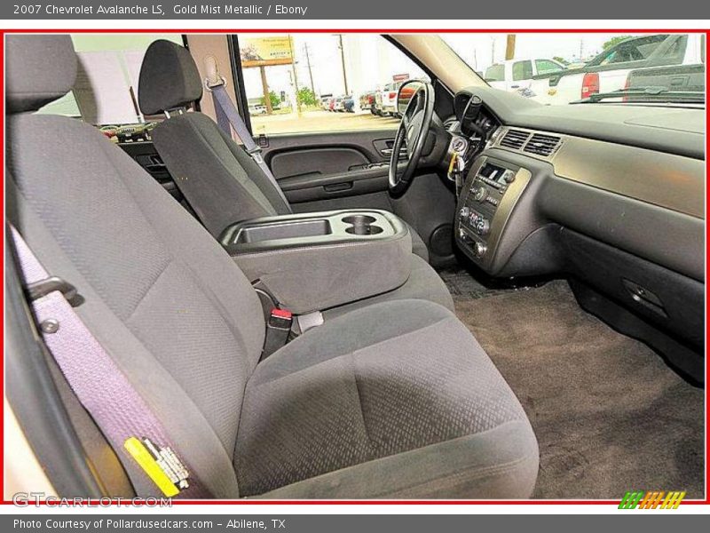 Gold Mist Metallic / Ebony 2007 Chevrolet Avalanche LS