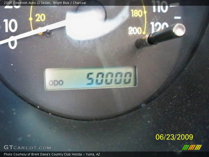Bright Blue / Charcoal 2006 Chevrolet Aveo LS Sedan