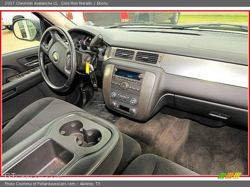 Gold Mist Metallic / Ebony 2007 Chevrolet Avalanche LS