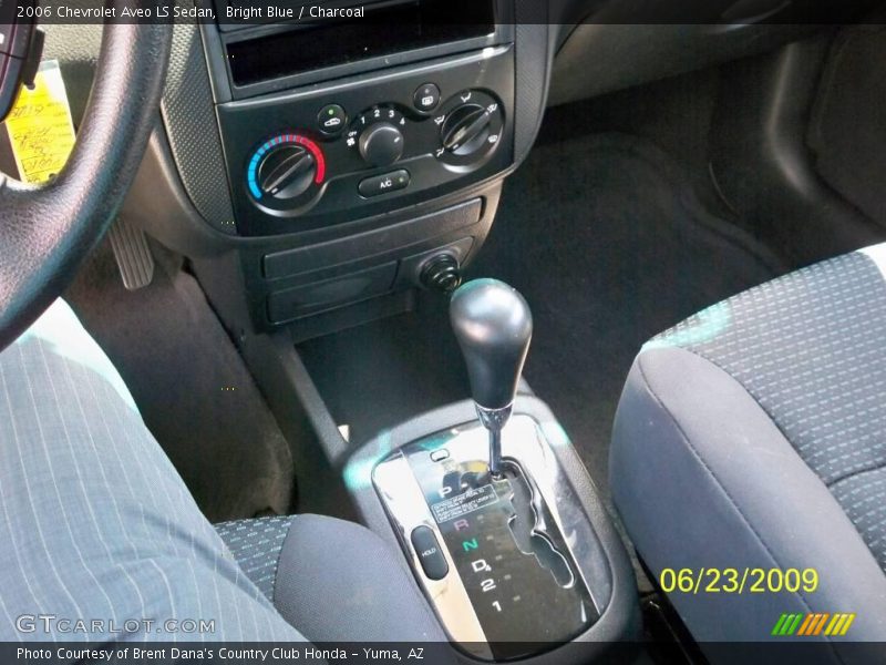 Bright Blue / Charcoal 2006 Chevrolet Aveo LS Sedan