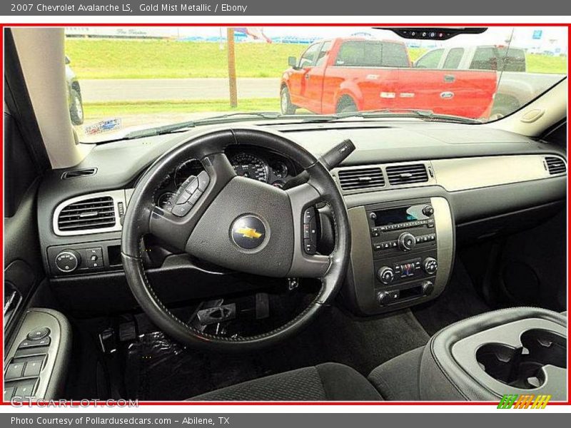 Gold Mist Metallic / Ebony 2007 Chevrolet Avalanche LS