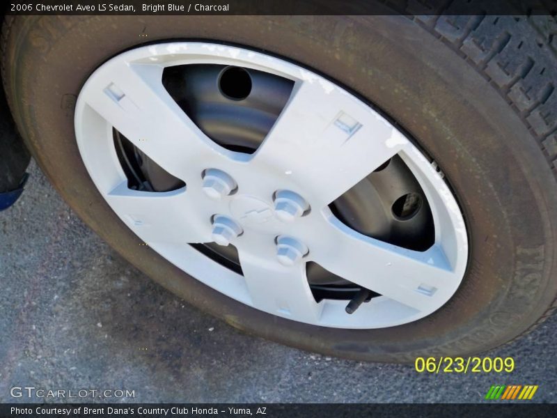 Bright Blue / Charcoal 2006 Chevrolet Aveo LS Sedan