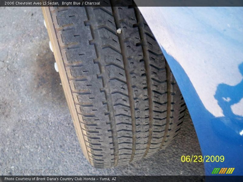 Bright Blue / Charcoal 2006 Chevrolet Aveo LS Sedan