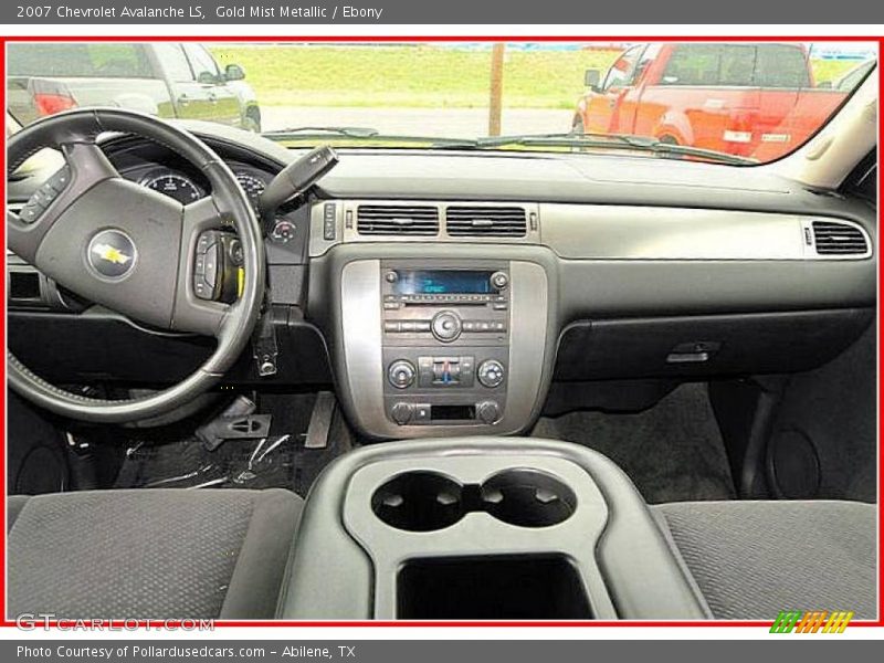 Gold Mist Metallic / Ebony 2007 Chevrolet Avalanche LS