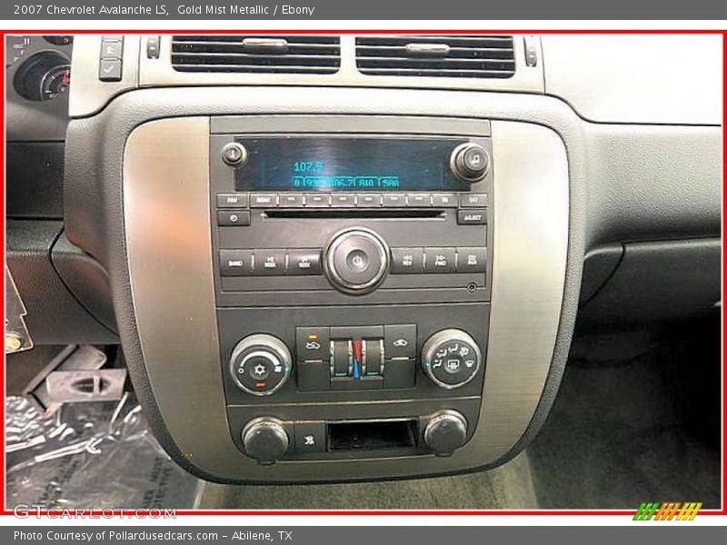 Gold Mist Metallic / Ebony 2007 Chevrolet Avalanche LS