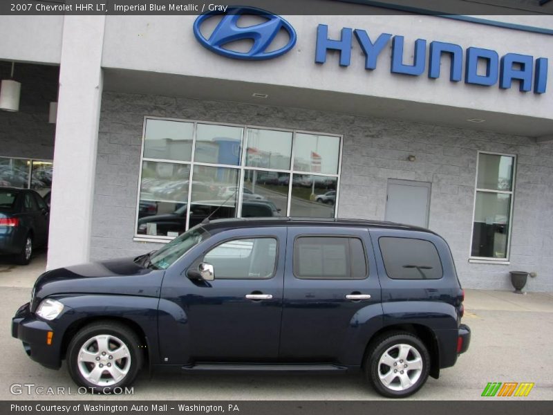 Imperial Blue Metallic / Gray 2007 Chevrolet HHR LT