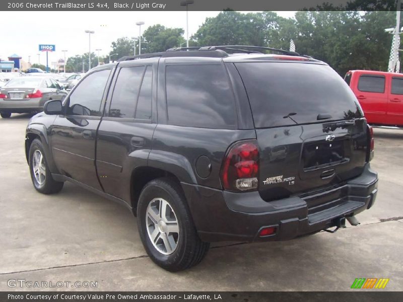 Black / Light Gray 2006 Chevrolet TrailBlazer LS 4x4
