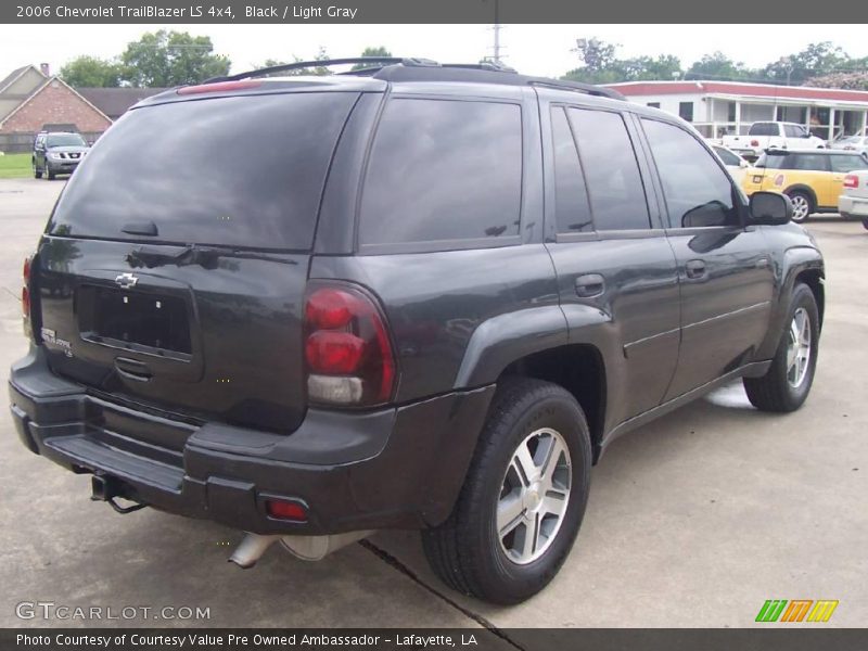 Black / Light Gray 2006 Chevrolet TrailBlazer LS 4x4
