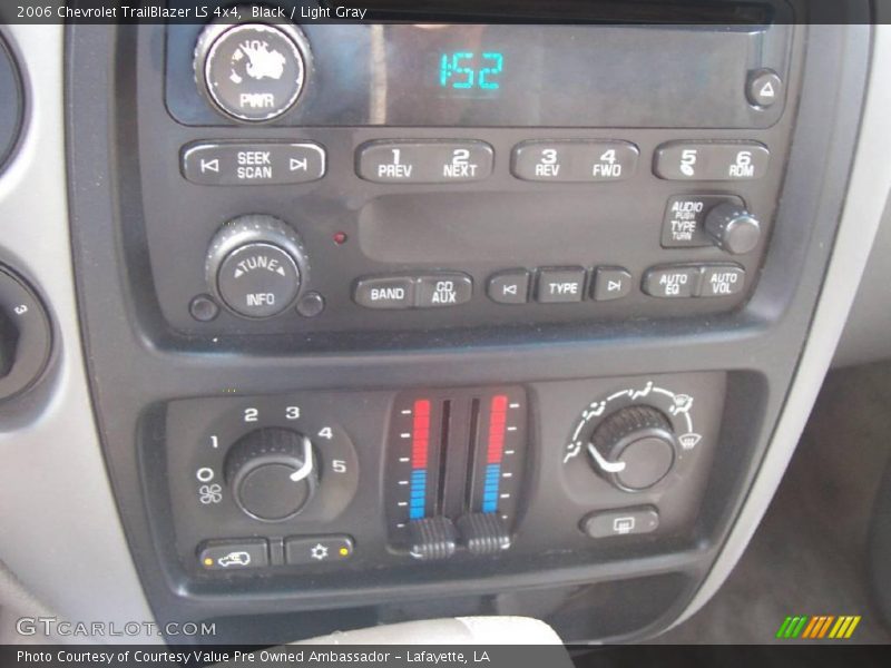 Black / Light Gray 2006 Chevrolet TrailBlazer LS 4x4