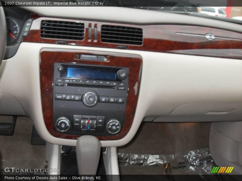 Imperial Blue Metallic / Gray 2007 Chevrolet Impala LT