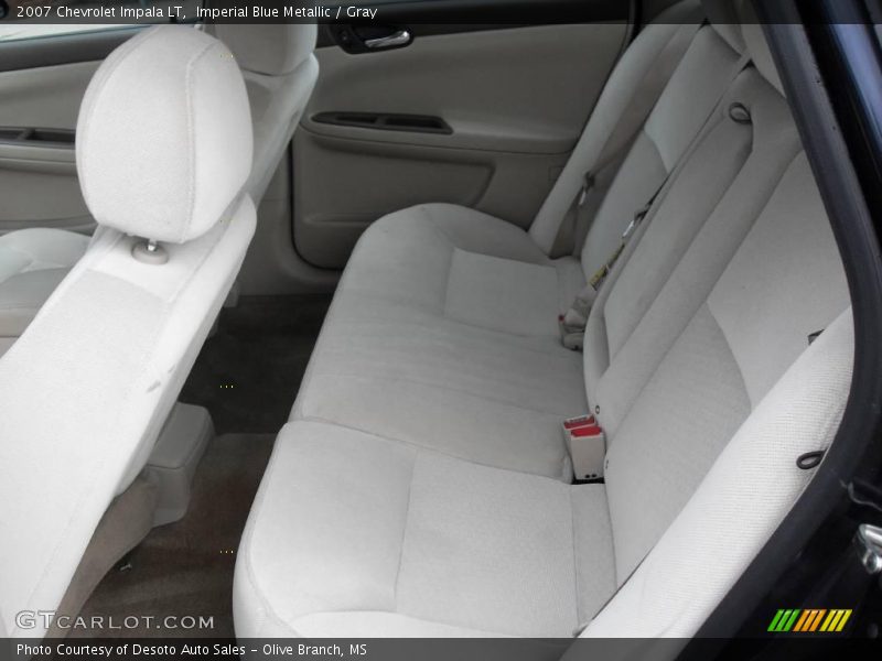 Imperial Blue Metallic / Gray 2007 Chevrolet Impala LT