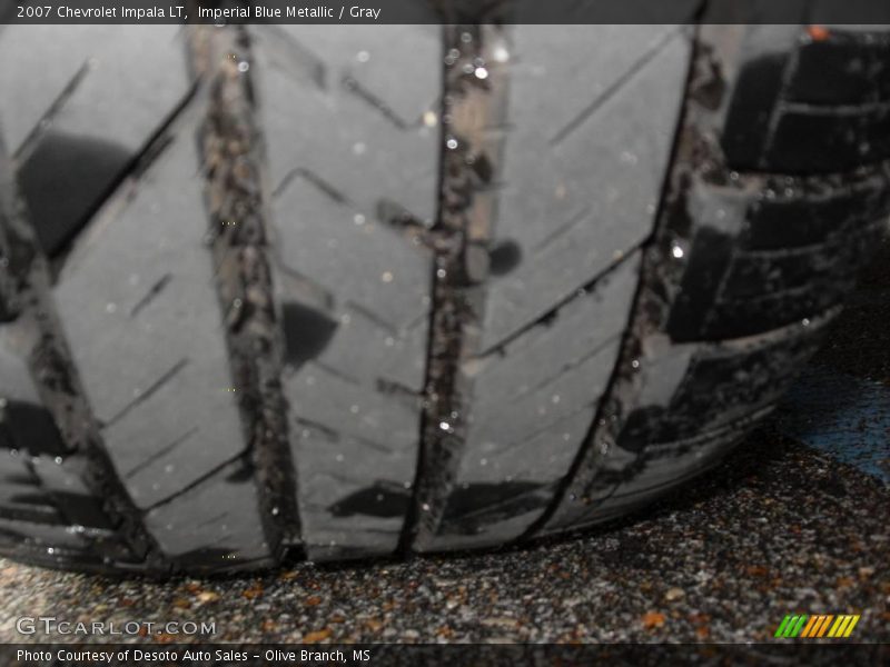 Imperial Blue Metallic / Gray 2007 Chevrolet Impala LT