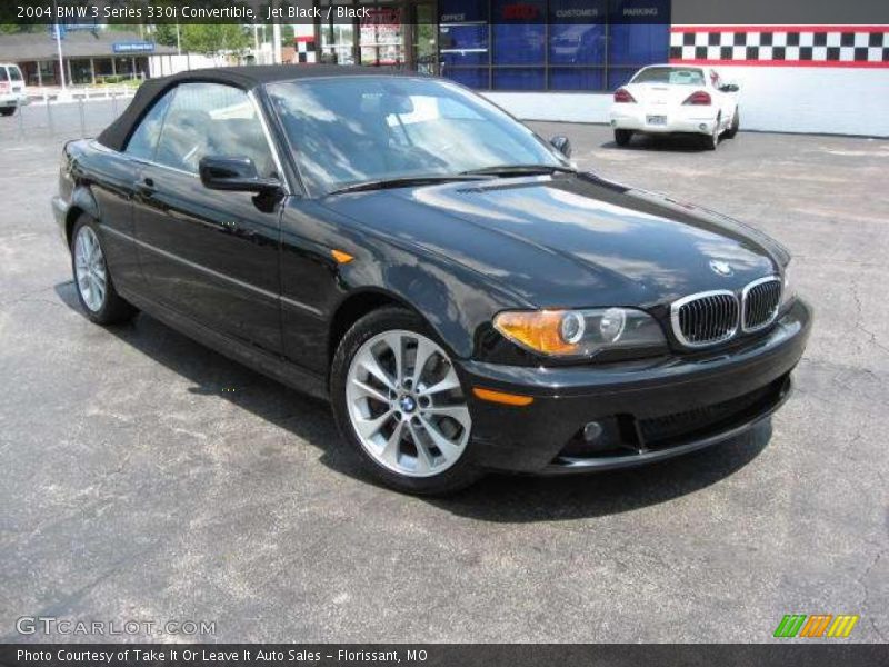 Jet Black / Black 2004 BMW 3 Series 330i Convertible