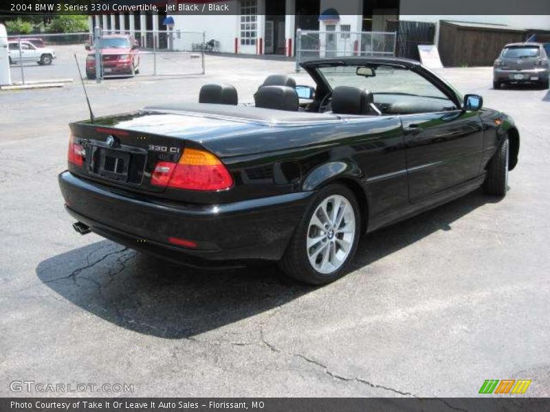 Jet Black / Black 2004 BMW 3 Series 330i Convertible