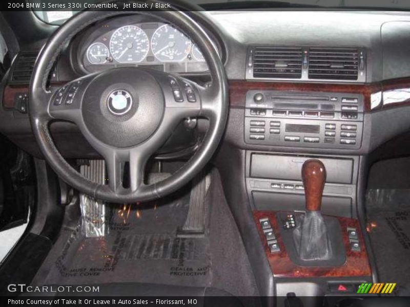 Jet Black / Black 2004 BMW 3 Series 330i Convertible
