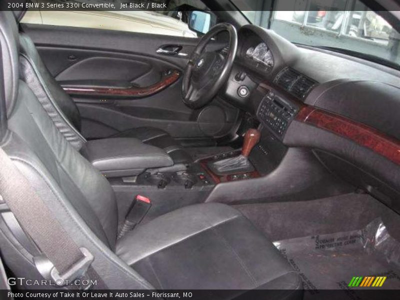 Jet Black / Black 2004 BMW 3 Series 330i Convertible