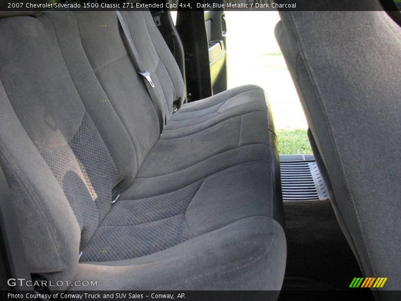 Dark Blue Metallic / Dark Charcoal 2007 Chevrolet Silverado 1500 Classic Z71 Extended Cab 4x4