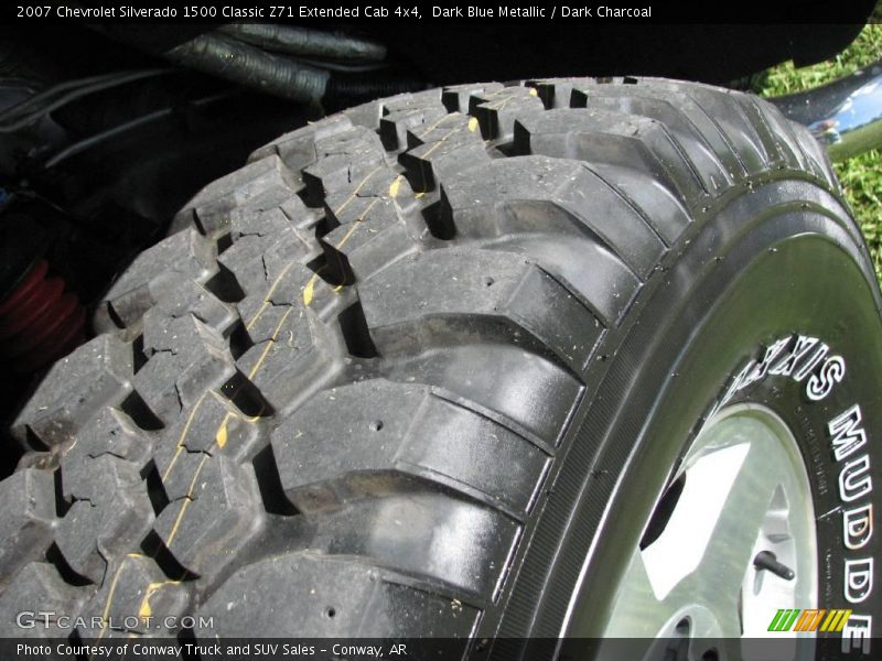 Dark Blue Metallic / Dark Charcoal 2007 Chevrolet Silverado 1500 Classic Z71 Extended Cab 4x4