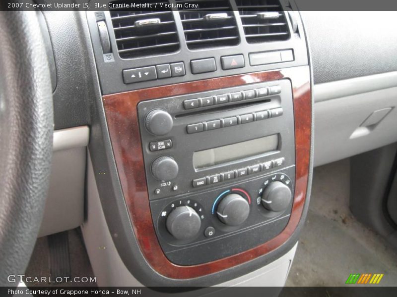 Blue Granite Metallic / Medium Gray 2007 Chevrolet Uplander LS