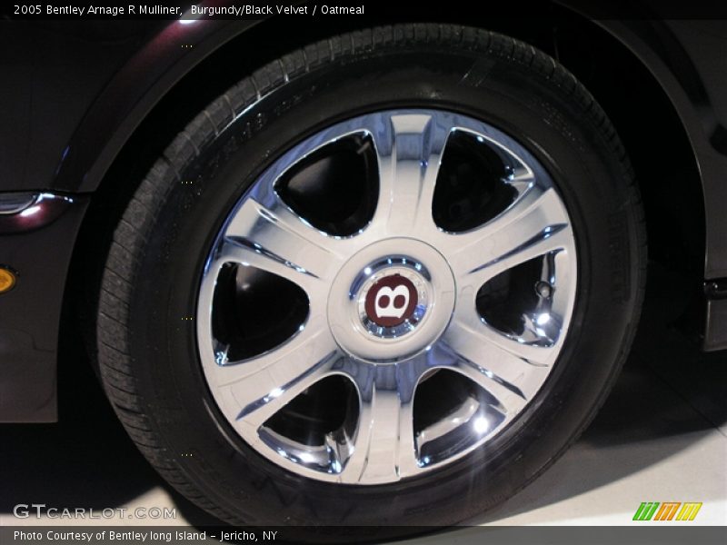 Burgundy/Black Velvet / Oatmeal 2005 Bentley Arnage R Mulliner