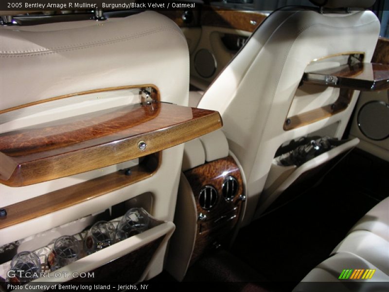 Burgundy/Black Velvet / Oatmeal 2005 Bentley Arnage R Mulliner