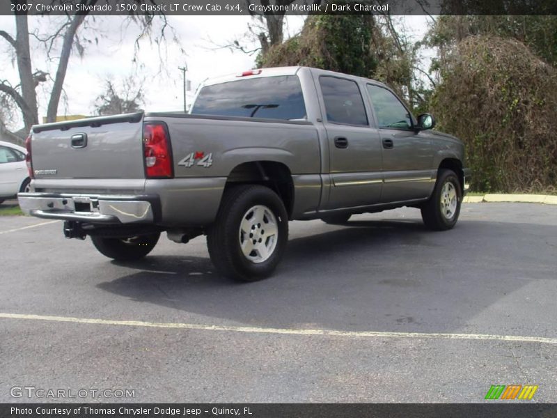 Graystone Metallic / Dark Charcoal 2007 Chevrolet Silverado 1500 Classic LT Crew Cab 4x4