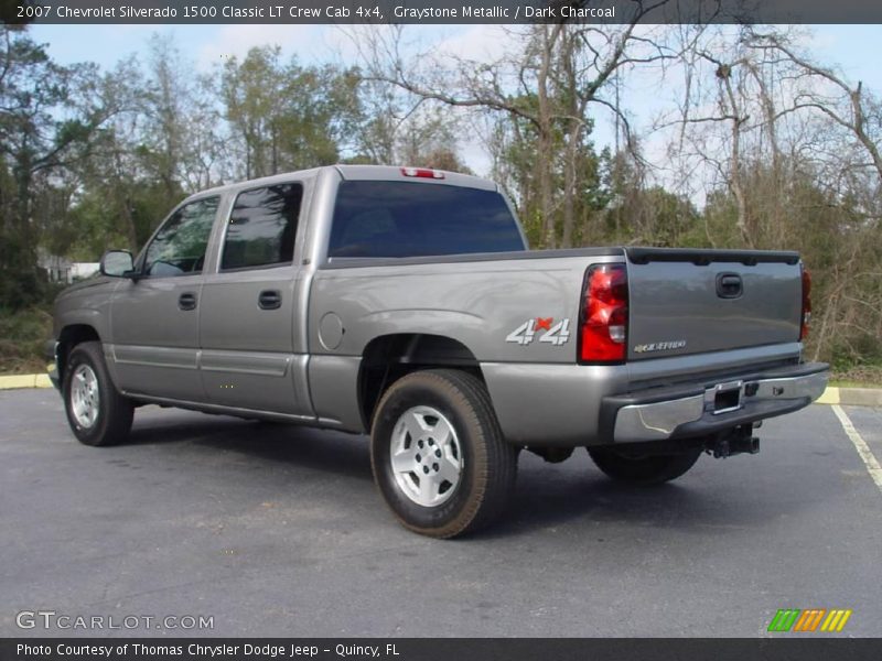 Graystone Metallic / Dark Charcoal 2007 Chevrolet Silverado 1500 Classic LT Crew Cab 4x4