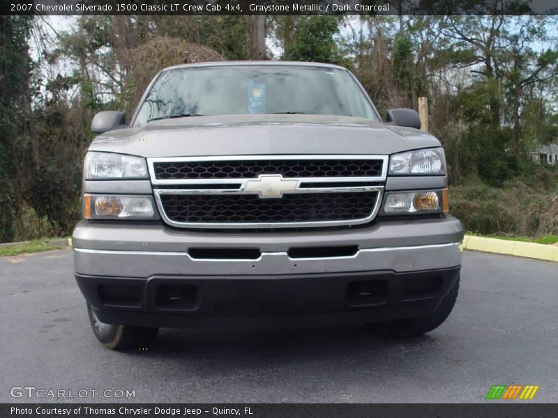 Graystone Metallic / Dark Charcoal 2007 Chevrolet Silverado 1500 Classic LT Crew Cab 4x4
