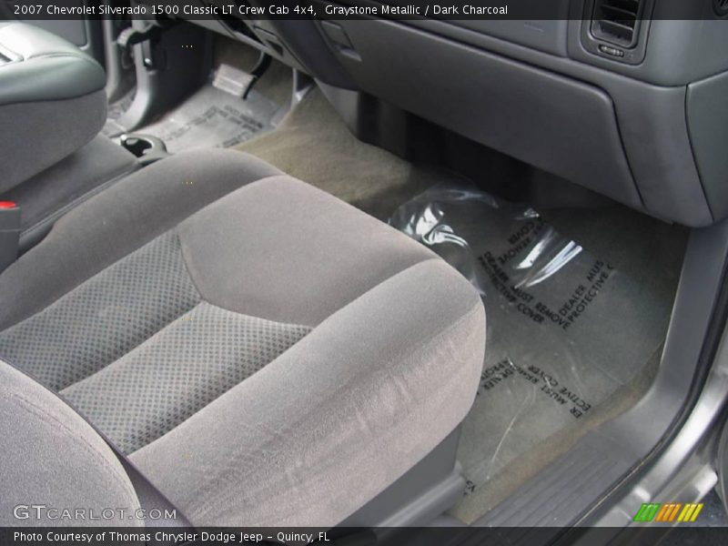 Graystone Metallic / Dark Charcoal 2007 Chevrolet Silverado 1500 Classic LT Crew Cab 4x4