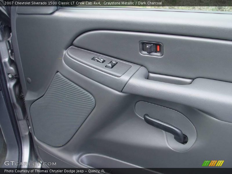 Graystone Metallic / Dark Charcoal 2007 Chevrolet Silverado 1500 Classic LT Crew Cab 4x4