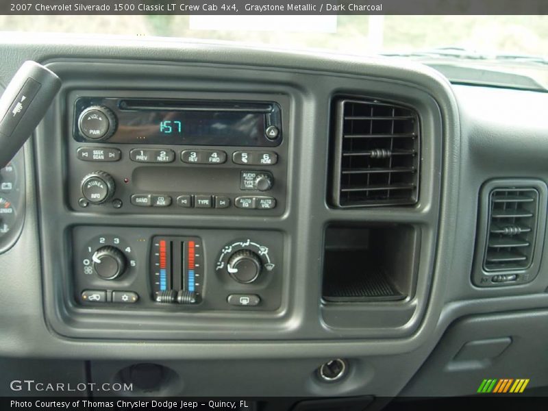 Graystone Metallic / Dark Charcoal 2007 Chevrolet Silverado 1500 Classic LT Crew Cab 4x4
