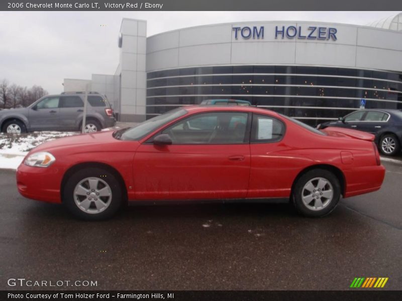 Victory Red / Ebony 2006 Chevrolet Monte Carlo LT