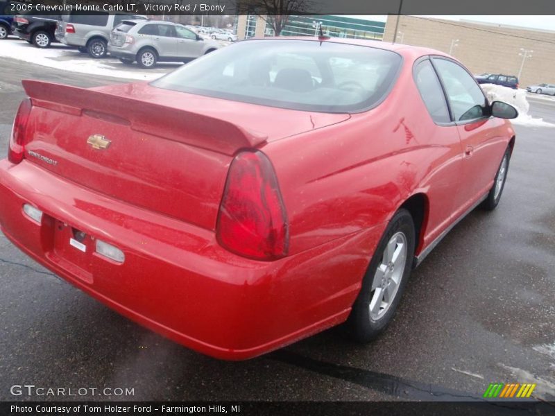 Victory Red / Ebony 2006 Chevrolet Monte Carlo LT
