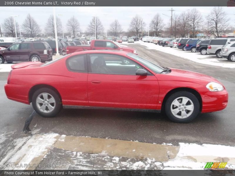 Victory Red / Ebony 2006 Chevrolet Monte Carlo LT