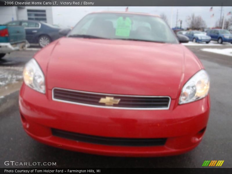 Victory Red / Ebony 2006 Chevrolet Monte Carlo LT