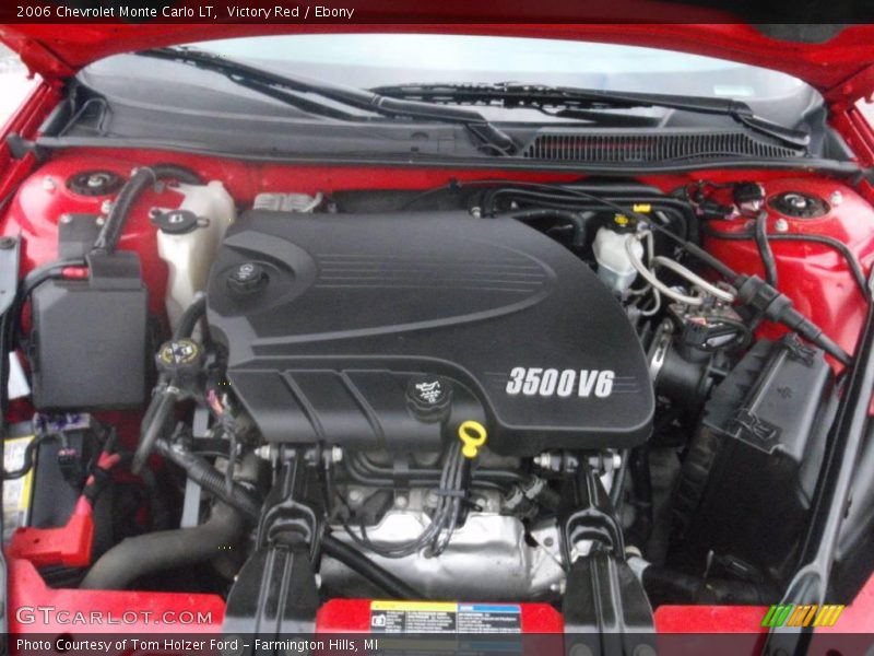 Victory Red / Ebony 2006 Chevrolet Monte Carlo LT