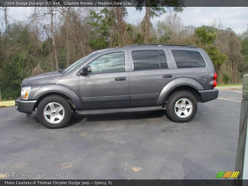 Graphite Metallic / Medium Slate Gray 2004 Dodge Durango SLT 4x4