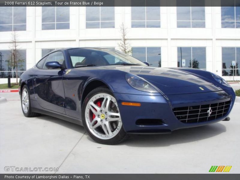 Tour de France Blue / Beige 2008 Ferrari 612 Scaglietti