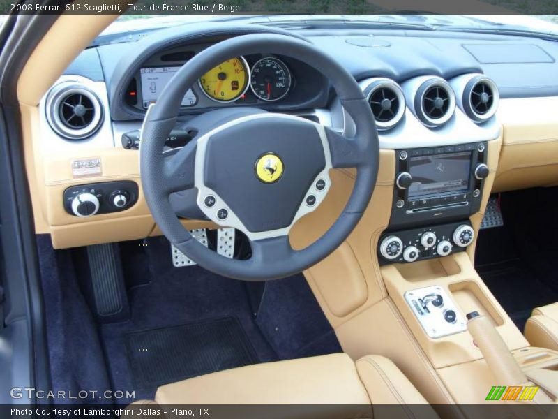 Dashboard of 2008 612 Scaglietti 