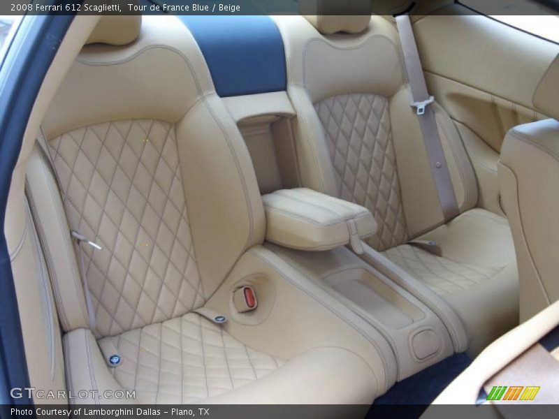  2008 612 Scaglietti  Beige Interior