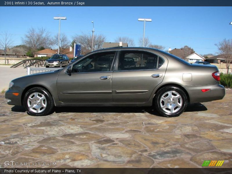 Autumn Bronze / Sage 2001 Infiniti I 30 Sedan