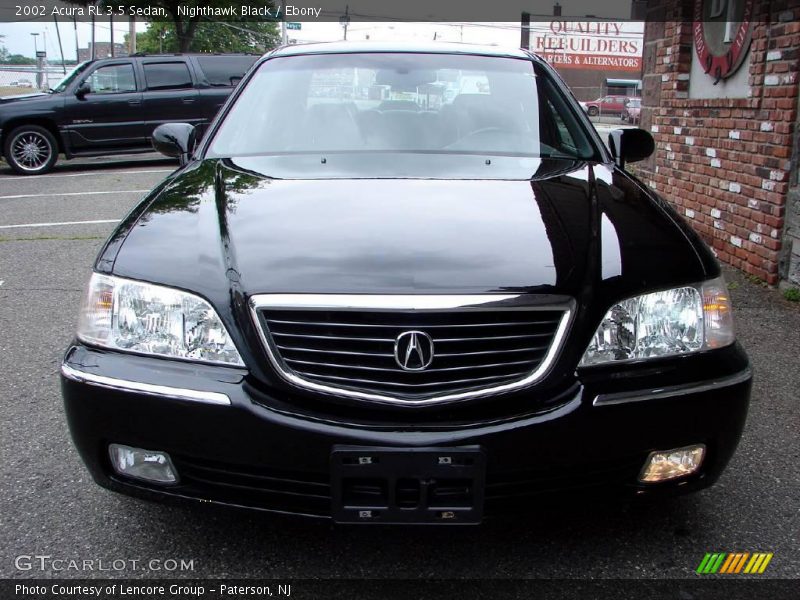 Nighthawk Black / Ebony 2002 Acura RL 3.5 Sedan