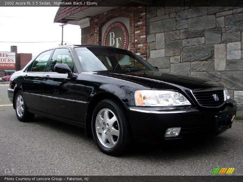 Nighthawk Black / Ebony 2002 Acura RL 3.5 Sedan