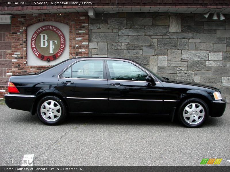 Nighthawk Black / Ebony 2002 Acura RL 3.5 Sedan